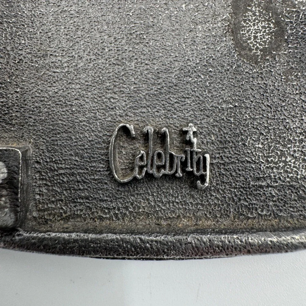 Celebrity Belt Buckle Unisex OS Silver Bicentennial‎ 1776-1976 Eagle Americana